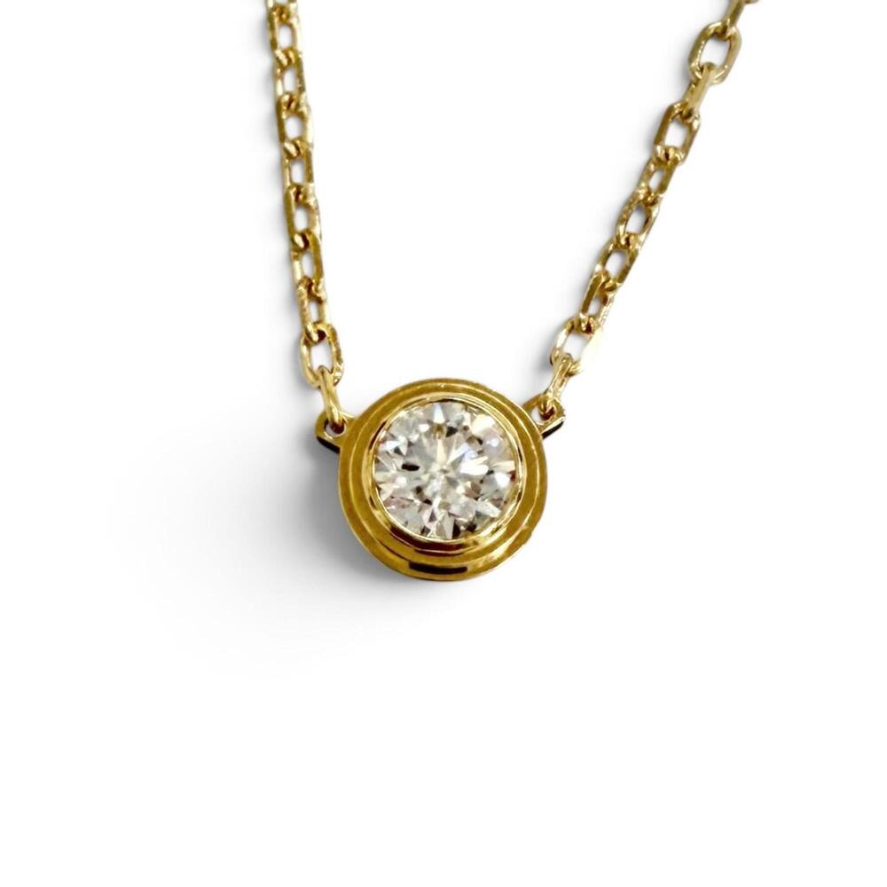 CARTIER Gold Diamond Necklace